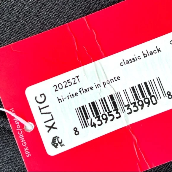 SPANX Black High-Rise Bootcut Flare Pants - Picture 4 of 8